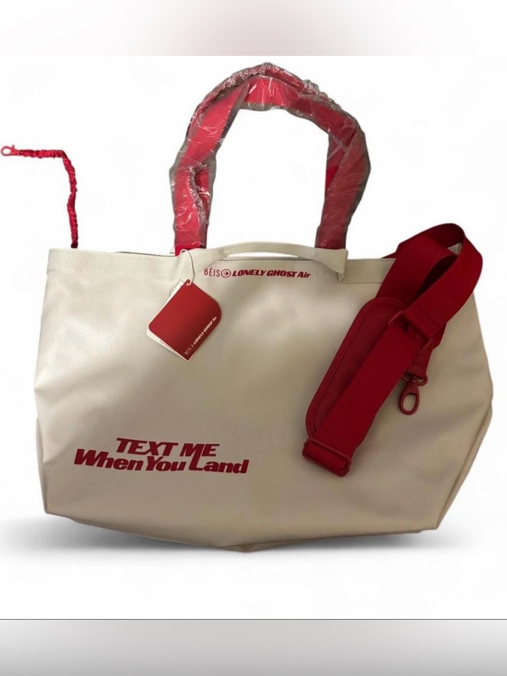 BEIS Lonely Ghost Travel Tote - Text Me When You Land Limited Edition